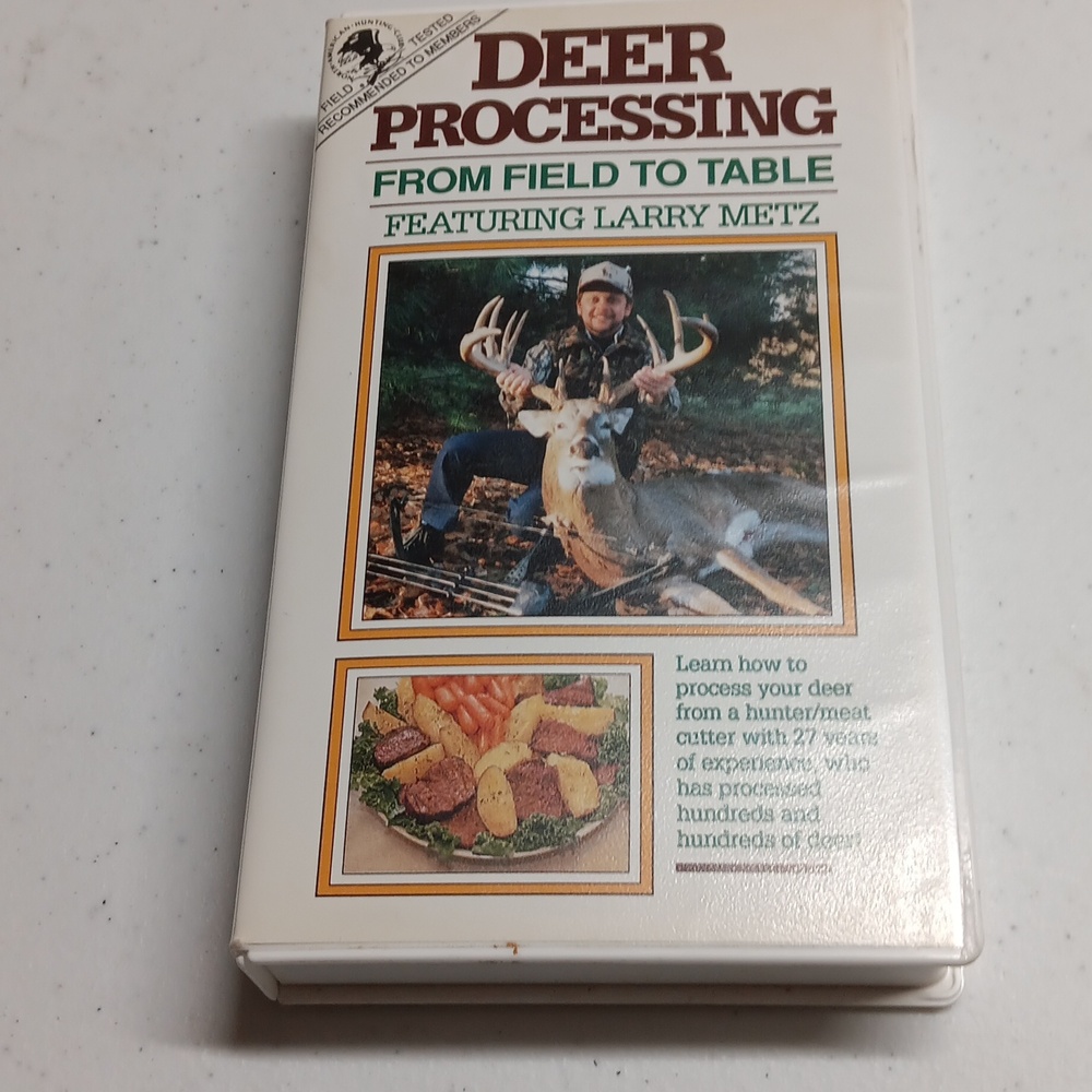 North American Hunt Club  VHS Deer Processing from Field to Table NIB